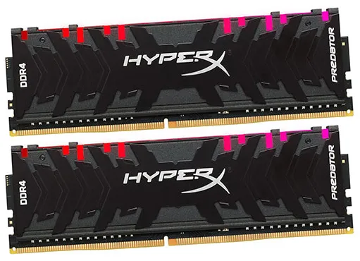 Оперативная память 16 GB kit Kingston HyperX Predator RGB HX436C17PB4AK2/16