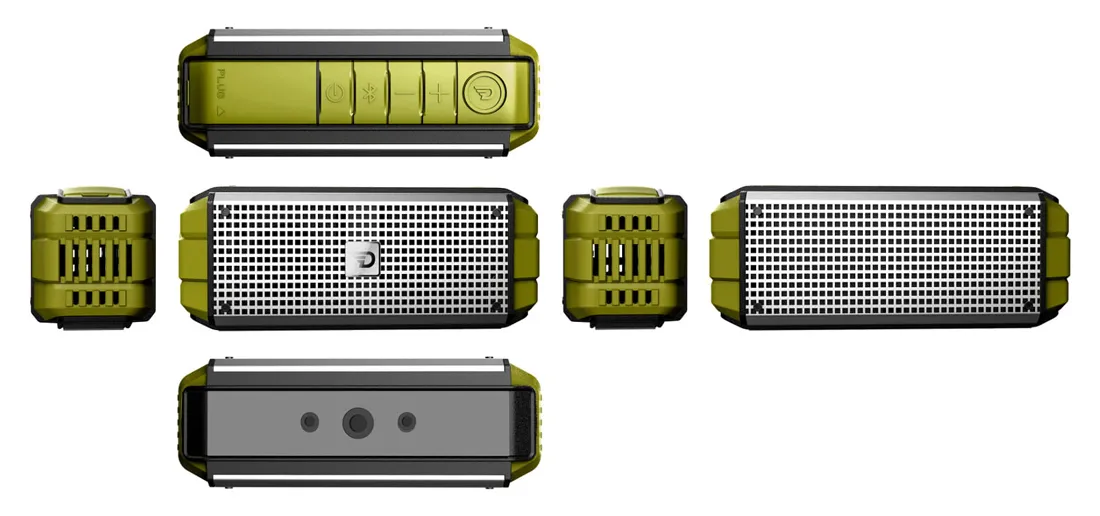 Портативная колонка Bluetooth Dreamwave Explorer Зеленый
