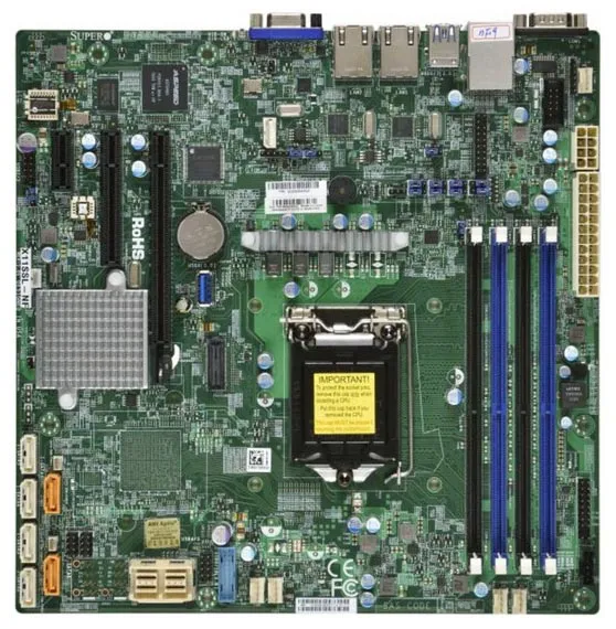 Серверная системная плата SuperMicro MBD-X11SSL-F-B