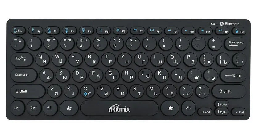 Клавиатура Bluetooth Ritmix RKB-310BTH black