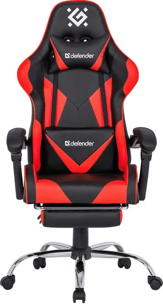 Игровое компьютерно кресло Defender Pilot Красный