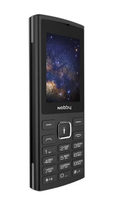 Мобильный телефон Nobby 210 черно-серый