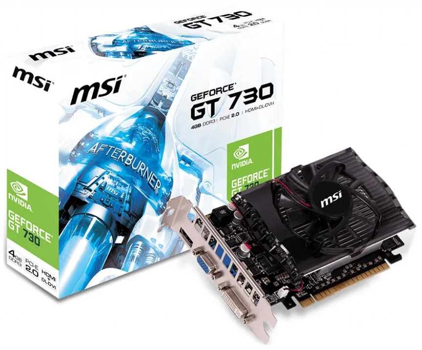 Видеокарта 4GB MSI GeForce GT 730 N730-4GD3