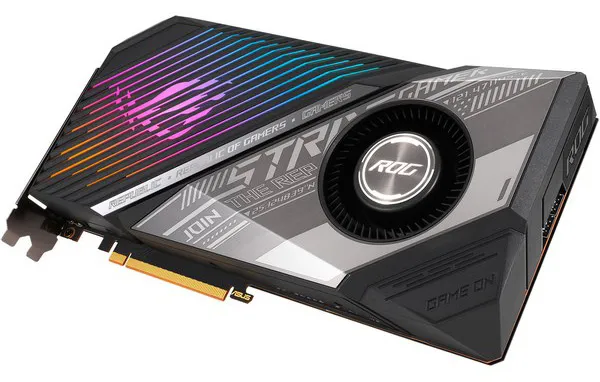 Видеокарта 16 GB Asus RX 6900 XT ROG-STRIX-LC-RX6900XT-T16G-GAM