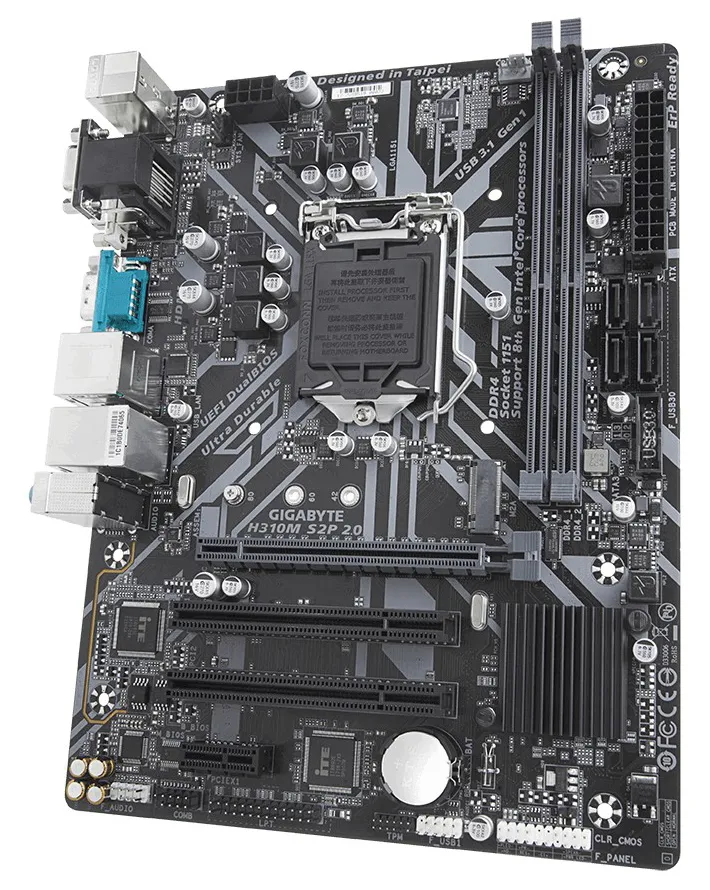 Материнская плата Gigabyte H310M S2P 2.0