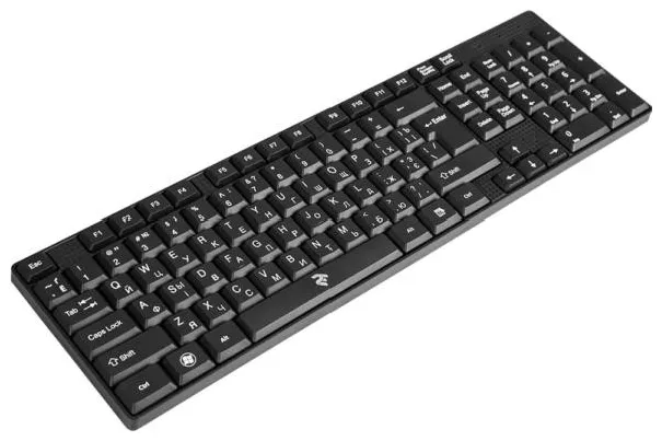 Клавиатура 2E KS 106 Чёрная 2E-KS106UB