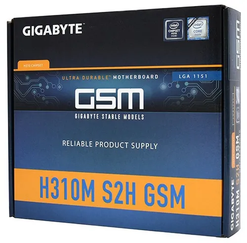 Материнская плата Gigabyte H310M S2H GSM