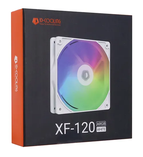 Кулер для корпуса ID-Cooling XF-120-ARGB-W