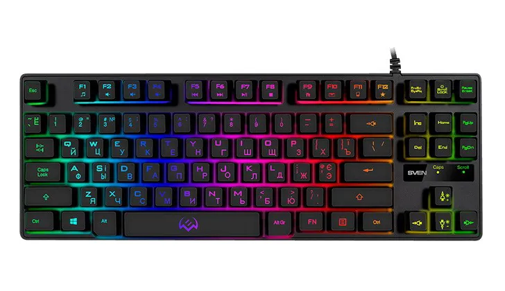Клавиатура SVEN KB-G7400 Чёрная SV-019488