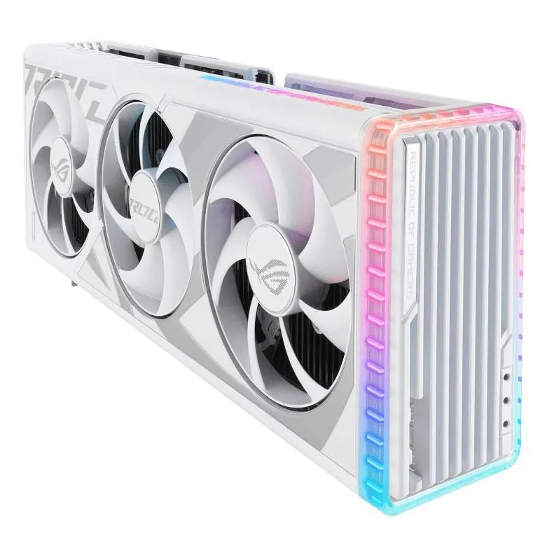 Видеокарта 24Gb ASUS RTX4090 OC WHITE ROG-STRIX-RTX4090-O24G-WHITE