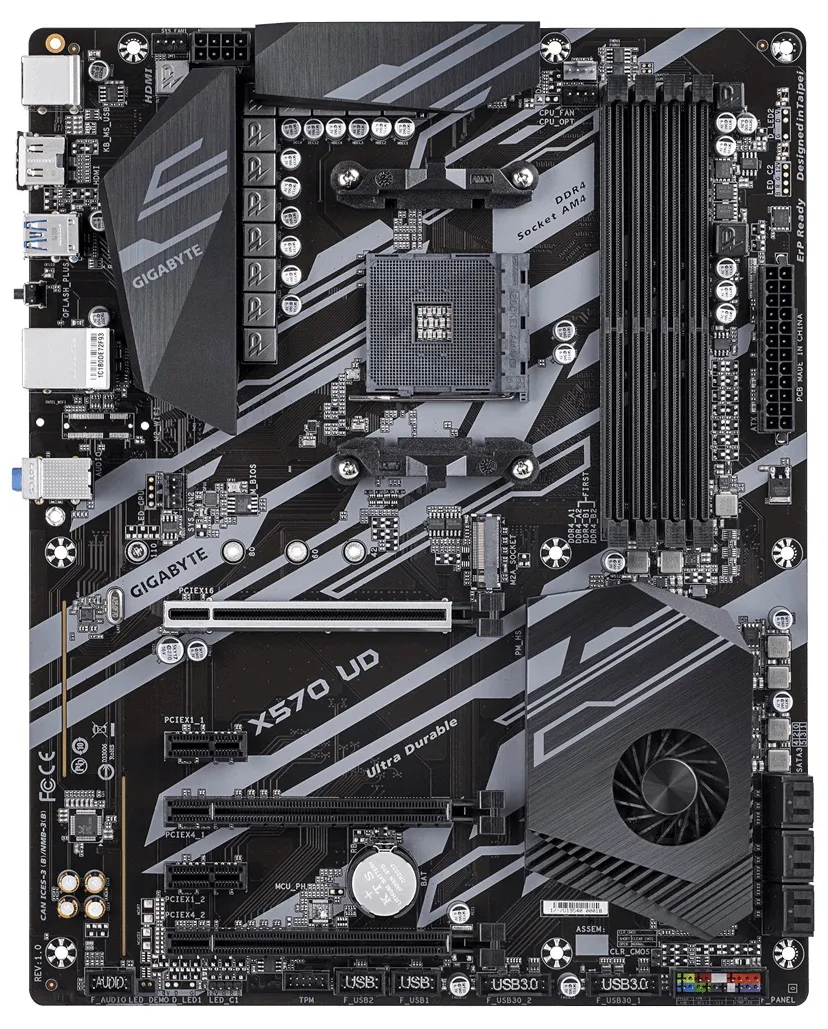 Материнская плата Gigabyte X570 UD