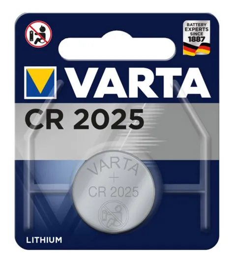 Батарейка Varta CR2025 1pc pack