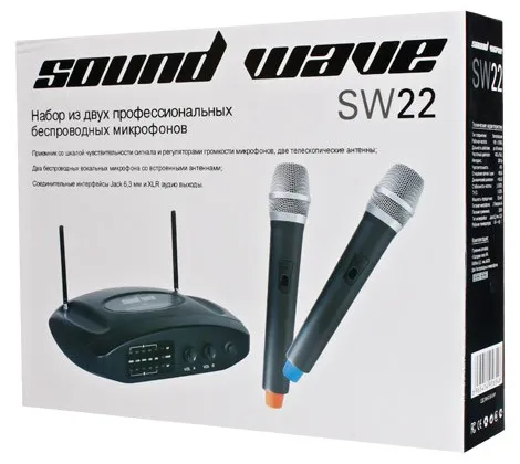 Микрофон Sound Wave SW22 Беспроводные