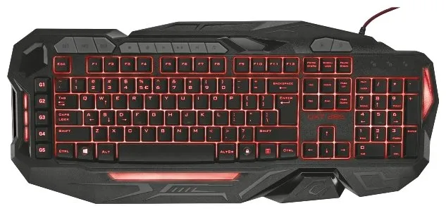 Клавиатура игровая TRUST RU GXT285 ADVANCED KB