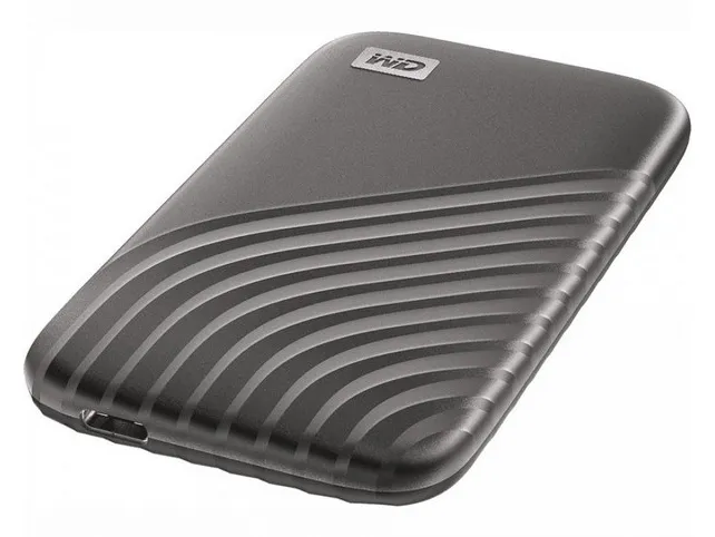 Внешний SSD 500Gb WD My Passport WDBAGF5000AGY-WESN Gray