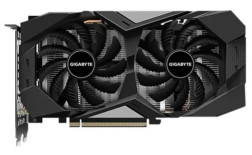 Видеокарта 6 Gb Gigabyte GTX1660 D5 6G GV-N1660D5-6GD