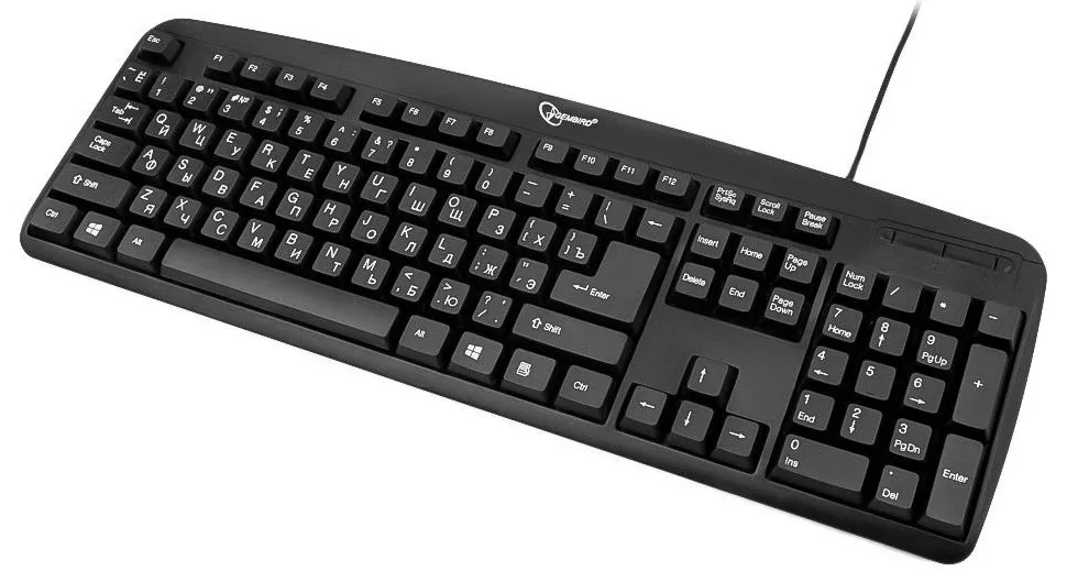 Клавиатура Gembird KB-8350U-BL black