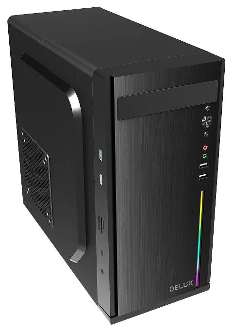 Корпус для ПК Delux G504 RGB strip