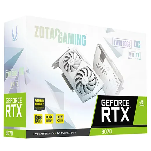 Видеокарта 8 GB Zotac RTX 3070 Twin Edge OC LHR ZT-A30700J-10PLHR