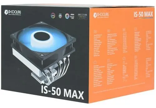Кулер для процессора ID-Cooling IS-50 MAX RGB