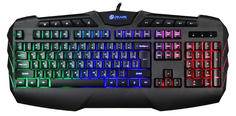 Клавиатура Oklick 777G PSYCHO черный