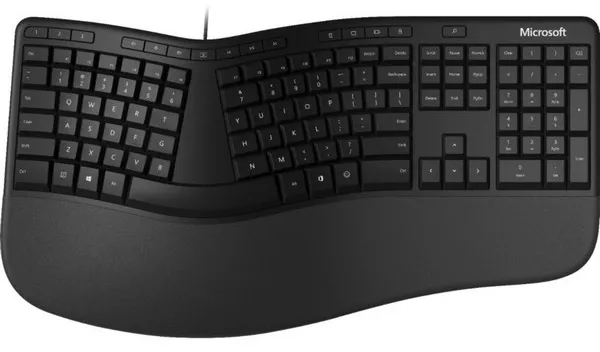 Клавиатура+мышь USB Microsoft Ergonomic Desktop black RJU-00011