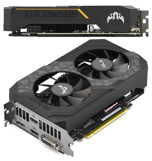 Видеокарта 6GB Asus GTX 1660 Ti TUF-GTX1660TI-O6G-GAMING