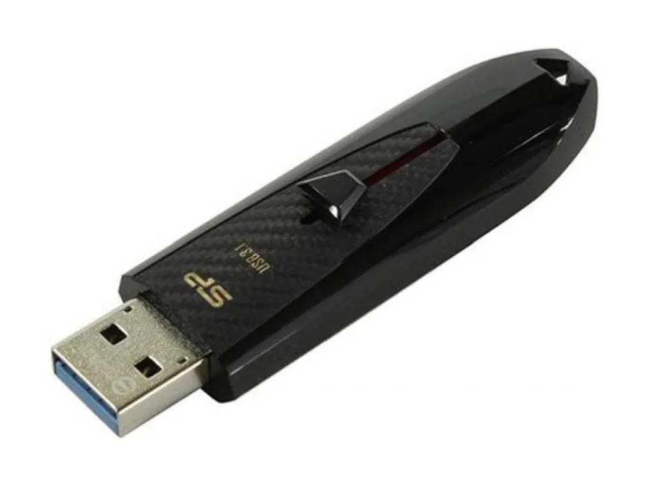 USB флешка 16GB Silicon Power Blaze B25 SP016GBUF3B25V1K black