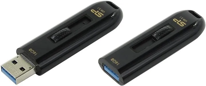 USB флешка 16GB Silicon Power Blaze B21 SP016GBUF3B21V1K black