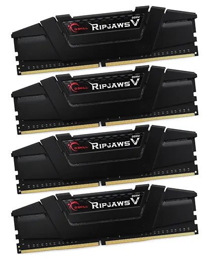 Оперативная память 128 GB kit G.SKILL RIPJAWS V F4-3200C16Q-128GVK