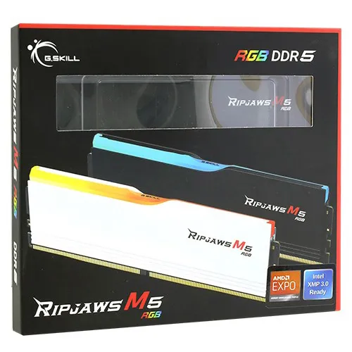 Оперативная память 32 GB kit G.Skill RipJaws M5 RGB F5-5200J4040A16GX2-RM5RK