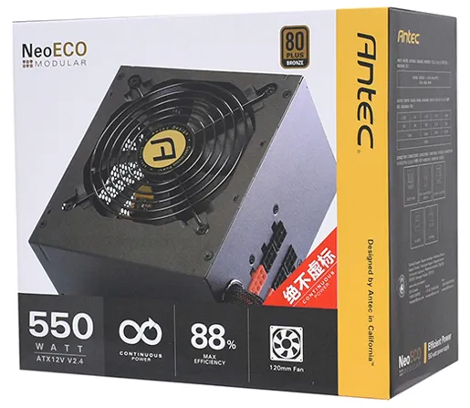 Блок питания Antec Neo ECO Modular NE550M EC