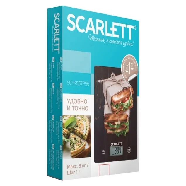 Весы кухонные Scarlett SC-KS57P56