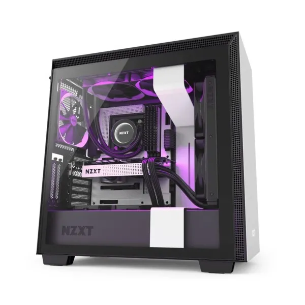 Корпус для ПК NZXT H710i CA-H710i-W1 white-black