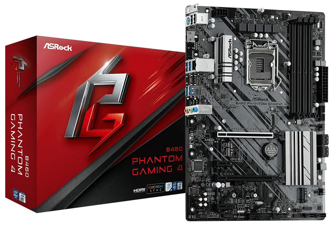 Материнская плата ASRock B460 PHANTOM GAMING 4