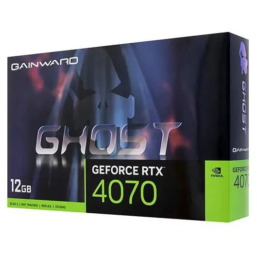 Видеокарта 12 GB Gainward RTX 4070 Ghost NE64070019K9-1048B
