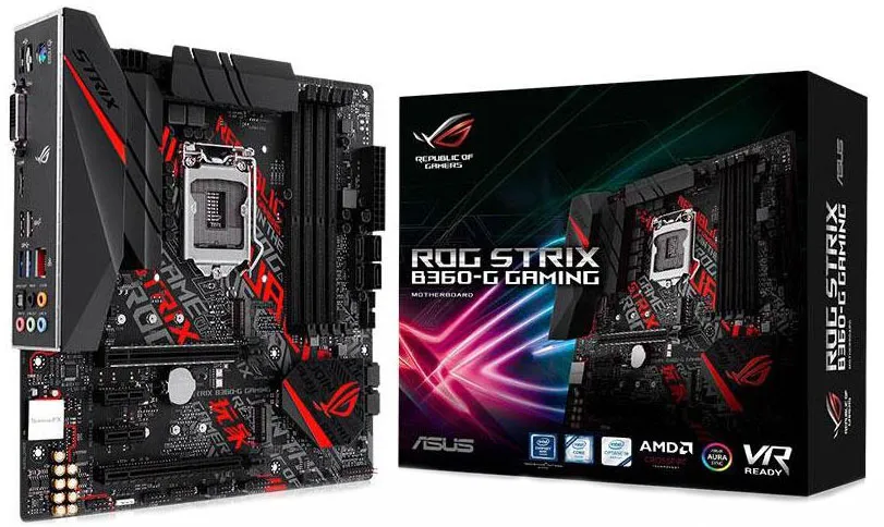 Материнская плата ASUS ROG STRIX B360-G GAMING