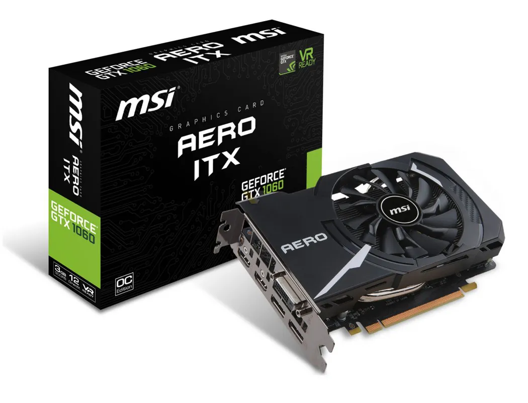 Видеокарта MSI GeForce GTX 1060 AERO