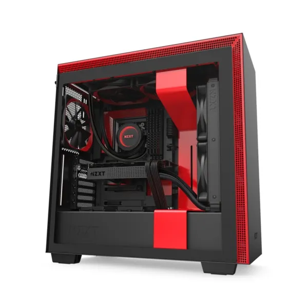 Корпус для ПК NZXT H710 CA-H710B-BR black-rad