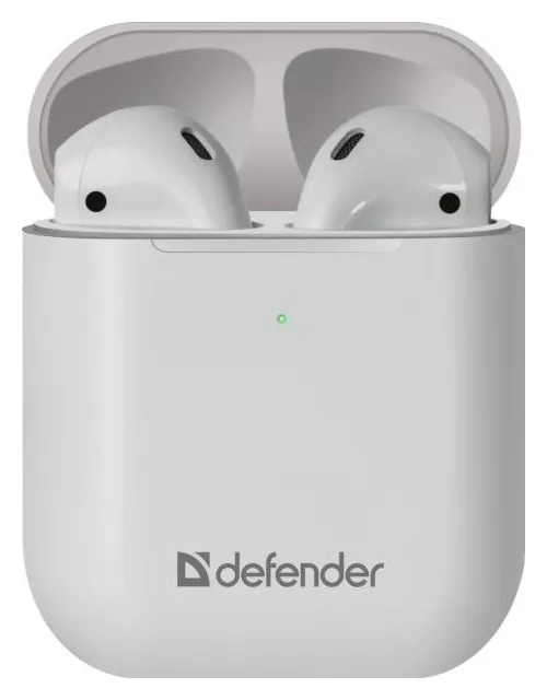Bluetooth Гарнитура Defender Twins 631 white 63631