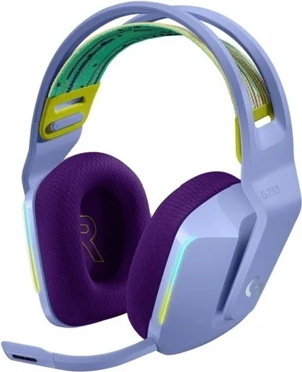 Наушники Logitech G733 LIGHTSPEED Wireless RGB LILAC