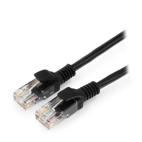 Кабель сетевой UTP 5e-Cat 1.5 m Гарнизон PC-UTP-5e-1.5-BK Black