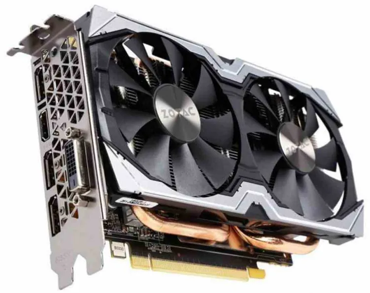 Видеокарта 8Gb ZOTAC GTX1070 Mini ZT-P10700G-10M