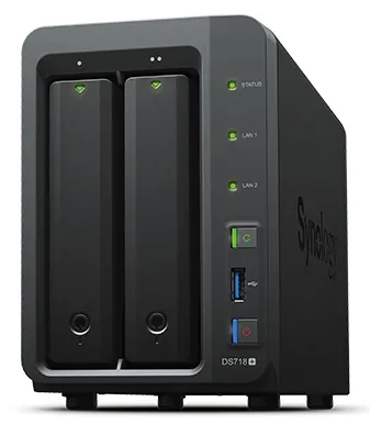 Сетевой NAS-сервер Synology DS718+