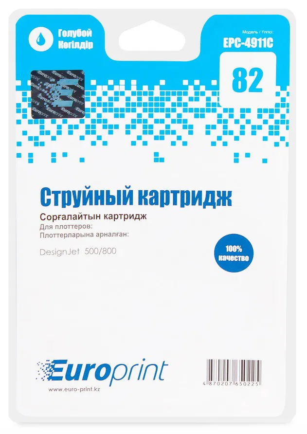 Картридж Europrint EPC-4911C №82
