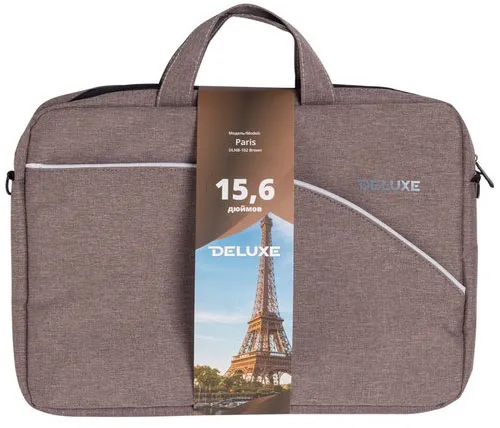 Сумка для ноутбука Deluxe Paris NEW DLNB-102 Brown