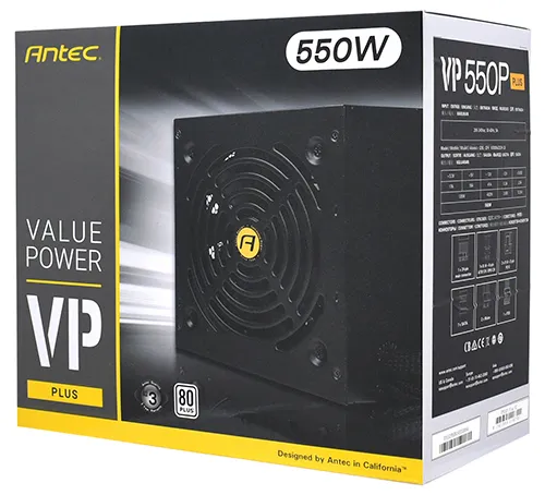 Блок питания Antec VP550P Plus EC
