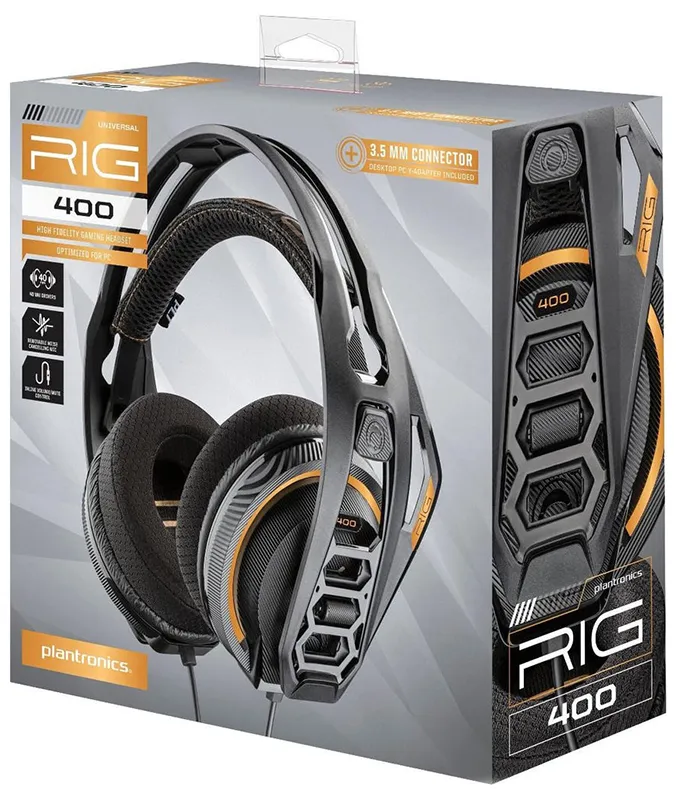Наушники Plantronics RIG 400PC Черный