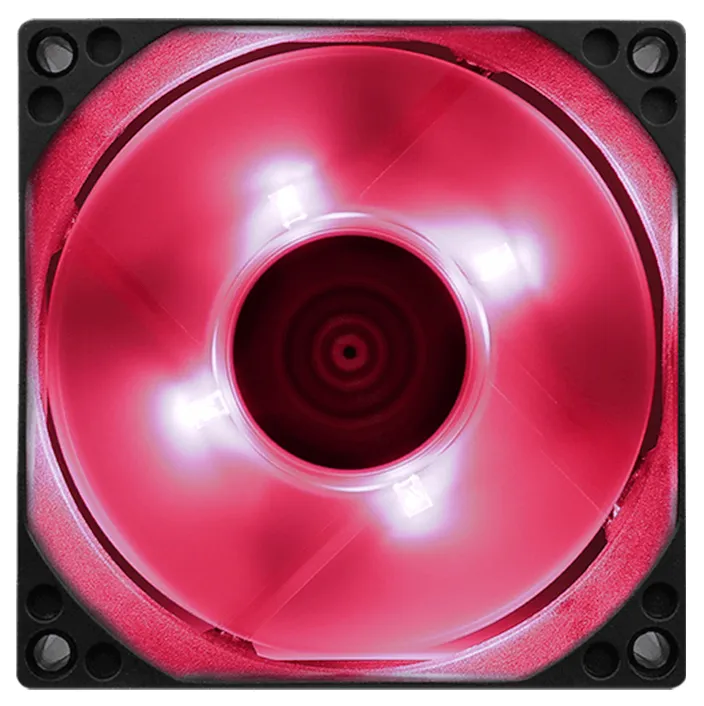 Кулер для кейса AeroCool Motion 8 Red-3P