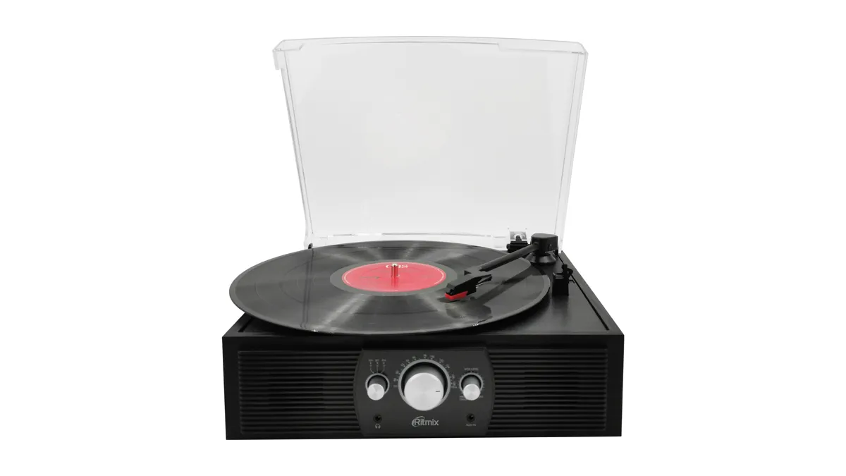 Проигрыватель виниловый Ritmix LP-200B черный